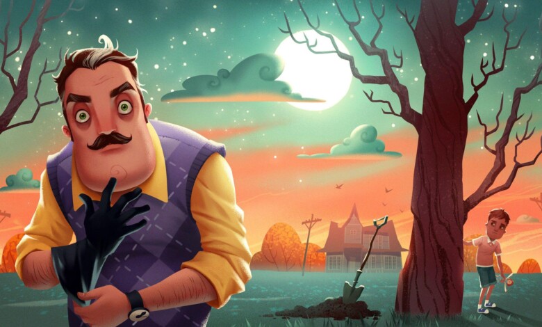 تحميل لعبة hello neighbor
