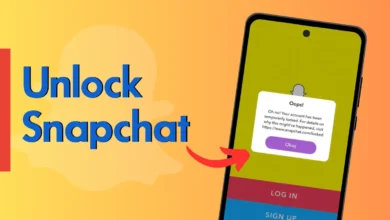 فك الحظر سناب Snapchat unlock