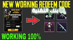 استرداد أكواد ببجي Redeem Pubg Codes