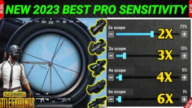 اقوى حساسية ببجي عبر كود و اعدادات 2026 23 اقوى حساسية ببجي Pubg Sensitivity