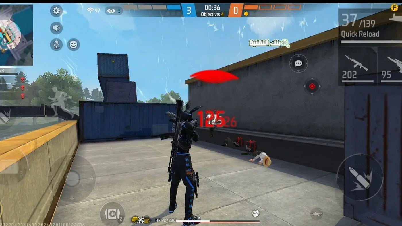 مميزات Aim bot Free Fire